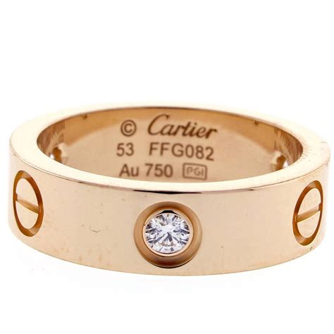 cheap cartier love ring|pre owned cartier love ring.